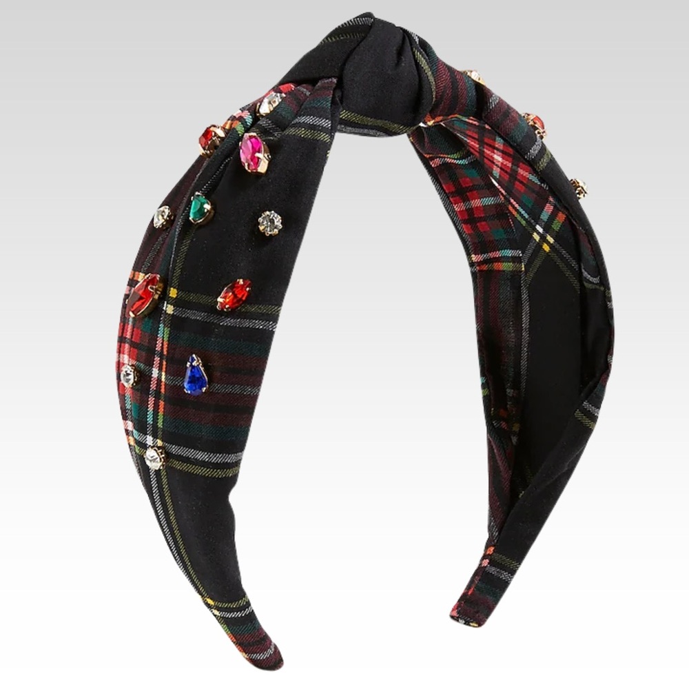 NWT J. Crew Tartan Plaid Headband